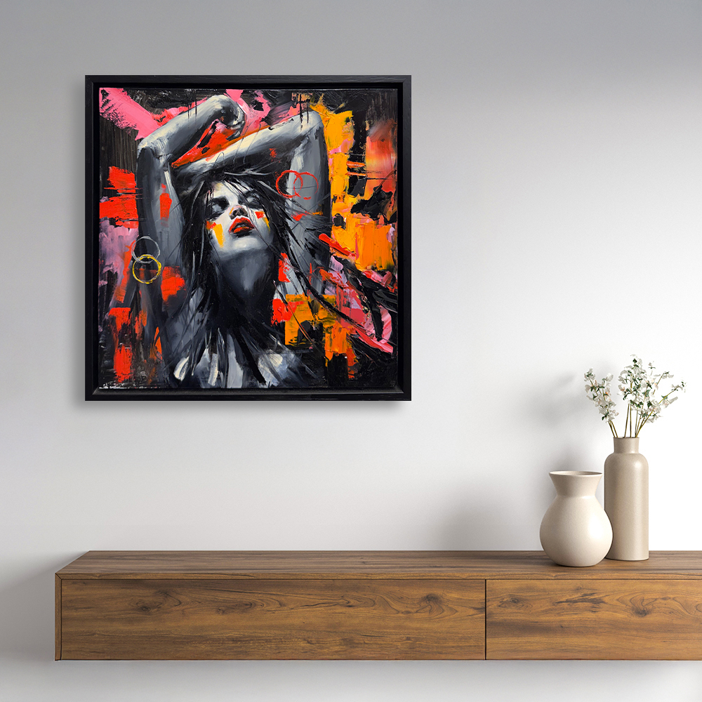 View of picture in situ